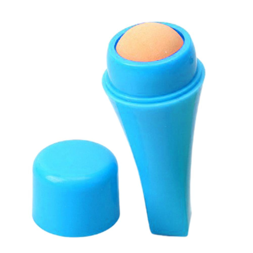 Oil-Absorbing Volcanic Face Roller Reusable Oil Control Roller Portable for Home Travel On-The-Go Facial Skincare Tool