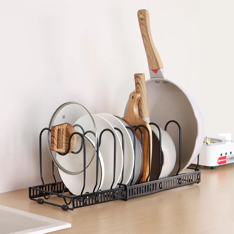 pot and pan rack organizer