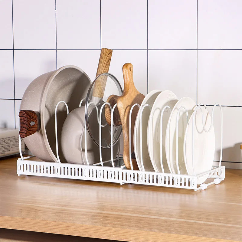 pot and pan rack organizer