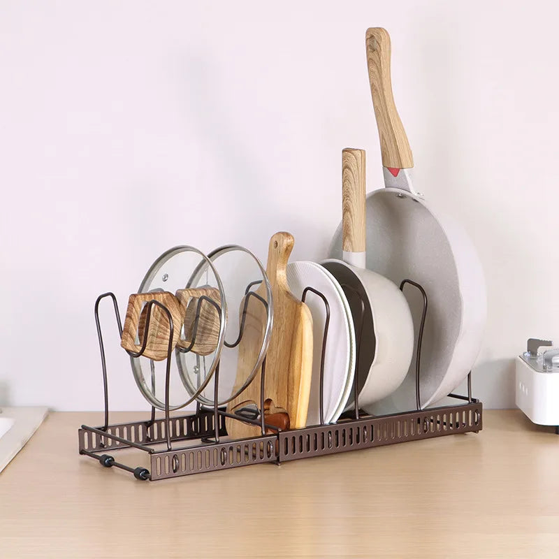 pot and pan rack organizer